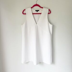 Banana Republic White Sleeveless Dress